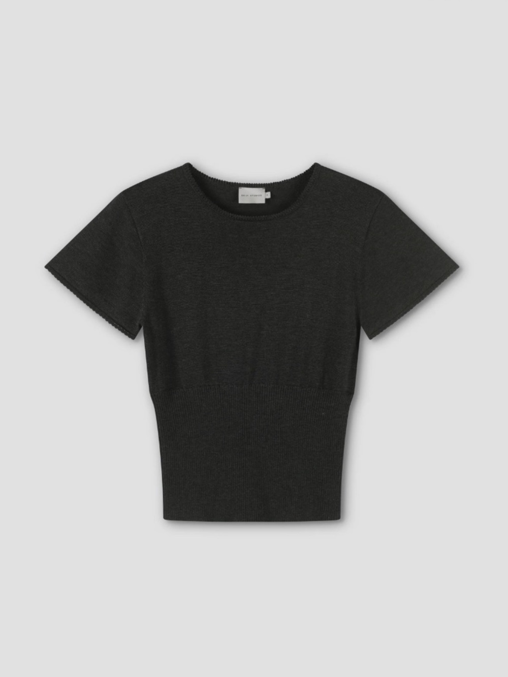 Deiji Studios Trim Knit Tee S